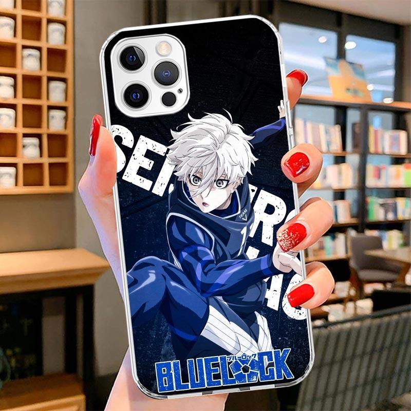 

Blue Lock Nagi Seishiro Cover Phone Case For iPhone 16 17 Air 15 14 Pro Max 16E Phone Case 13 Mini 12 11 7 SE 8 Print Pattern Fi iPhone 17