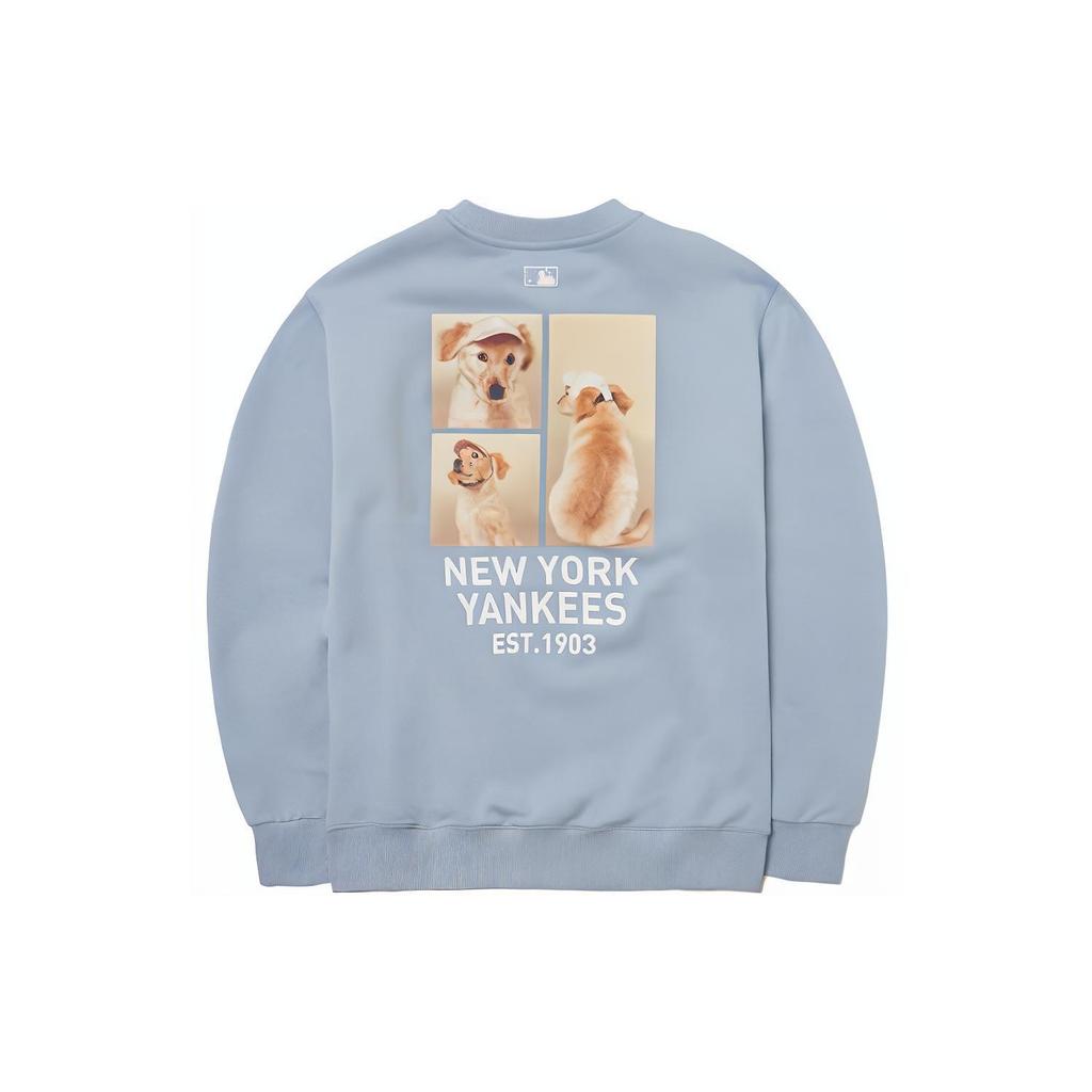 New MLB Sweatshirts Unisex Blue 3AMT00221-50BLL