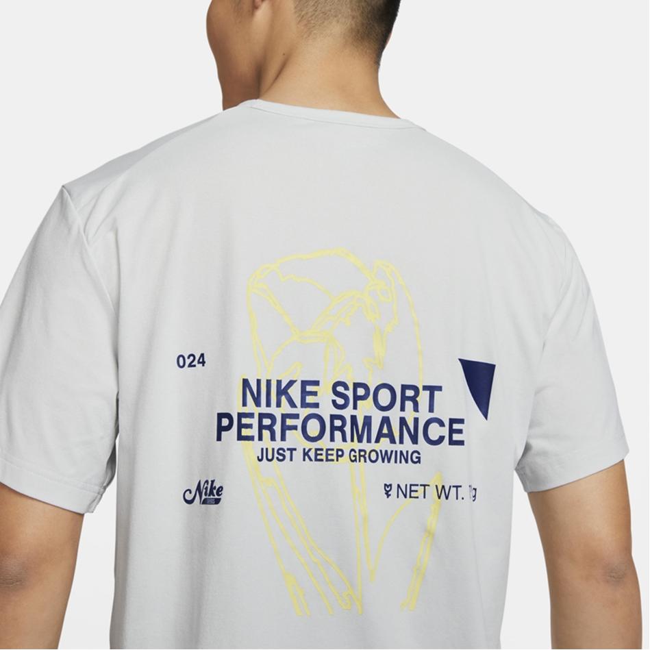 Nike Hyverse Dri-Fit Letter Round Neck Casual Short Sleeve Quick-Dry T-Shirt Men Tops Dust-Light FN3280025