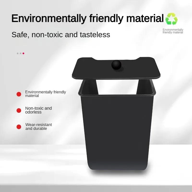 for Tesla Model Y Juniper 2026 Under Rear Air Outlet Storage Organizer Box Rear Seat Trash Can Model 3 Highland Accessories 2025