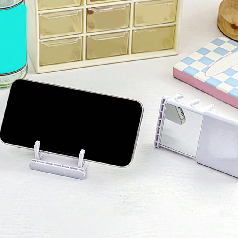 

Adjustable Handheld Makeup Mirror & Phone Stand белый