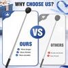 Upgraded 5-Section Cactus Back Scratcher – Extends to 29", 29-Prong Massage Head, Double-Sided for Back & Neck, Great Christmas