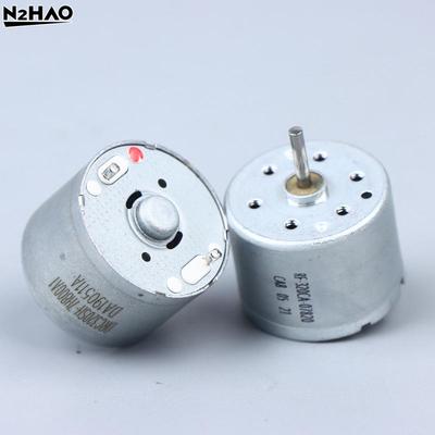 1Pcs Micro Mute Round Spindle Motor DC 6V 12V 15V 18V 24V 9300RPM RC320SH RF-320CH 24mm Electric Motor DIY Hobby Toy Sweeper