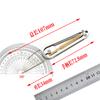 Stainless steel mechanical mini folding knife, portable keychain pendant, easy to disassemble and deliver fruit knife