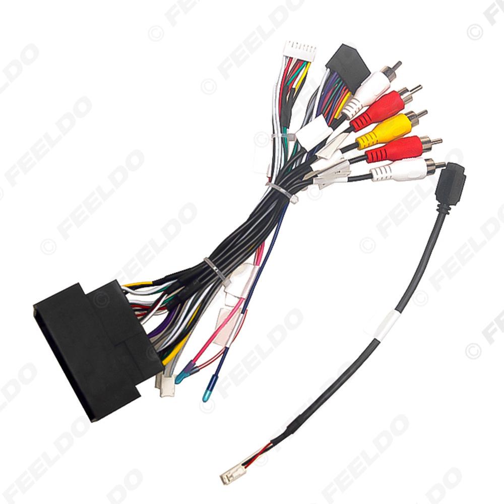 

JEEP/Dodge Grand Cherokee/Wrangler/Charger/300C Android Navigation Power Cord Protocol Box