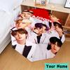 Custom Name K-pop Stars Formal Attire Umbrella, Foldable Umbrella Suitable for Outdoor Shopping Travel Sports, Exquisite Gift for Family