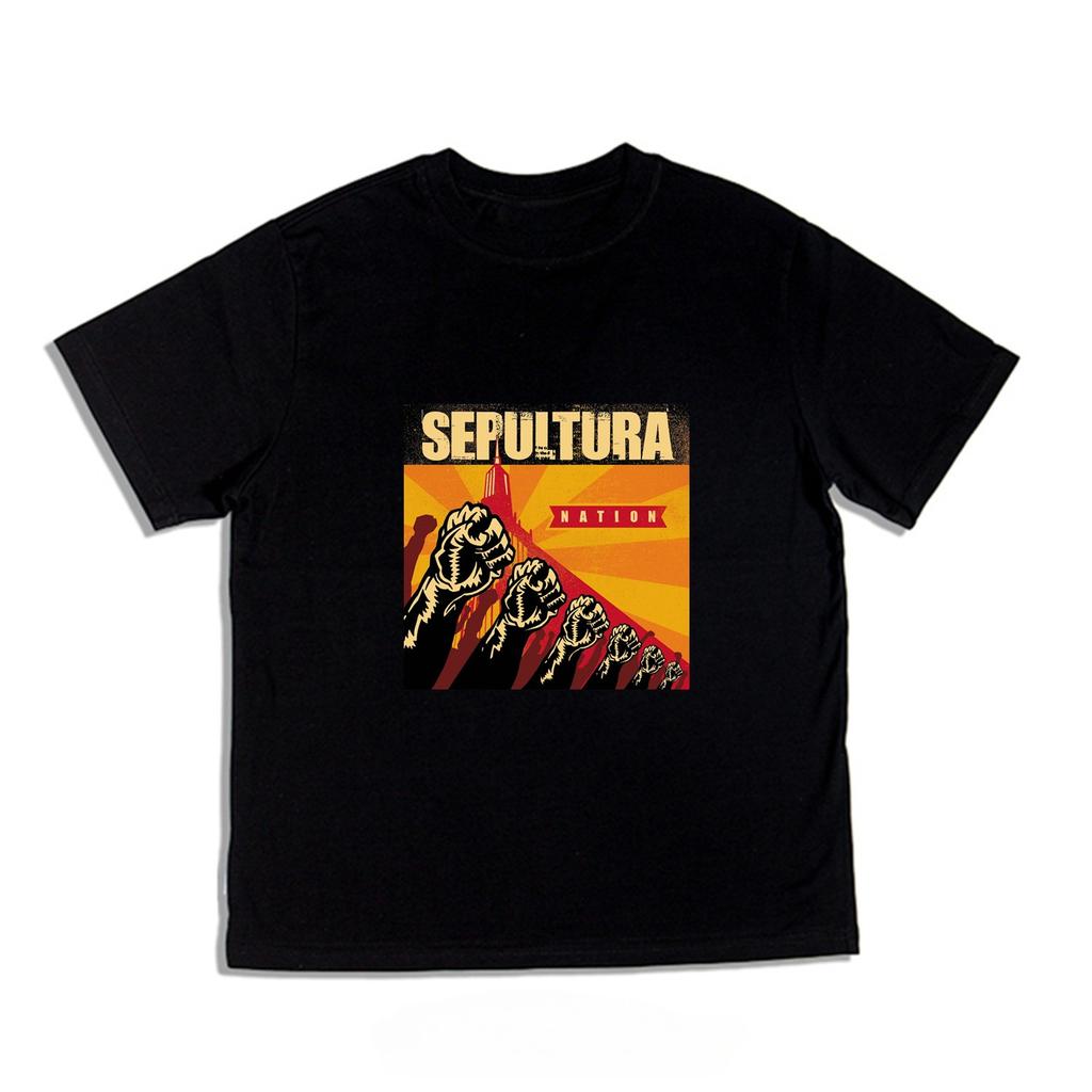 Heavy Metal SEPULTURA Brazilian Burial Band Album Print TShirt 100 Cotton Punk for Men and Women