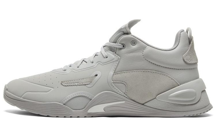 PUMA Fuse Performance Leather Grey Violet 195264-02 40.5