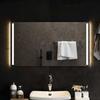 VidaXL Miroir de Salle de Bain à LED Miroir de Maquillage Lumineux Coiffeuse Cosmétique Décoration de Toilette Maison 151751