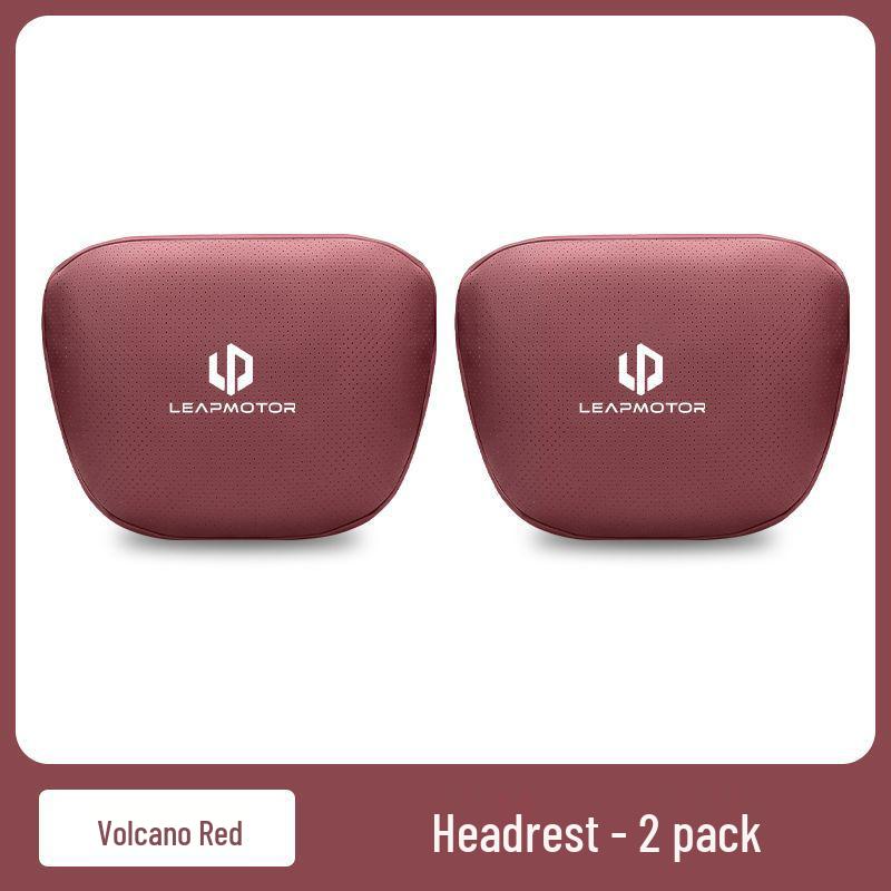 Suporte Lombar para Bancos de Carro Leapmotor T03/C11/C01/C16/C10 - Conforto de Alta Qualidade e Proteção da Cintura Encosto de Cabeça