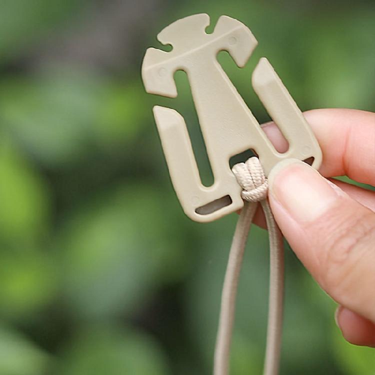 5Pcs Backpacks Buckle Carabiner Clip Outdoor Camping Bag Hanger Hook Clamps Carabiner Elastic Buckle Hunting Accessories