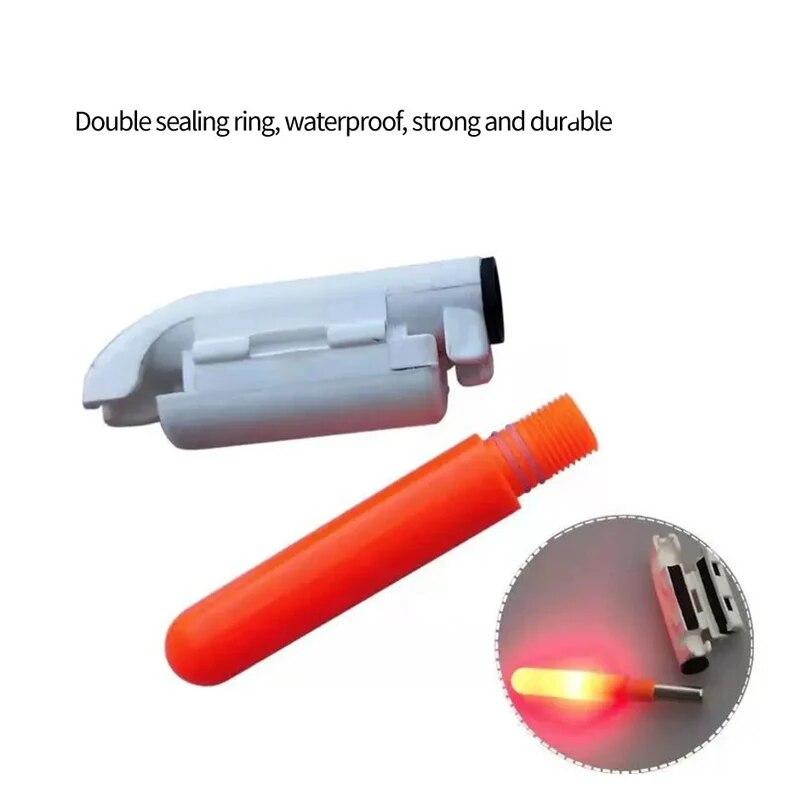 1Pc Night Fishing Electronic Rod Led Lamp Stick Luminous Glow Water-Repellent Rock Fishing Float Tackle Accessories Cr425 Battery