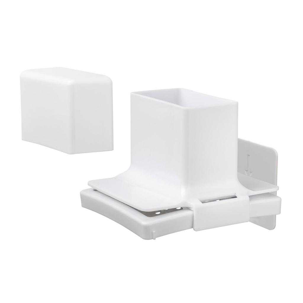 Koupelnový mlýnek na mýdlo nástěnný držák na mýdlo s lisovacím boxem Duté dno na mýdlo pro sprchový kout Kuchyňský odkapávací stojan