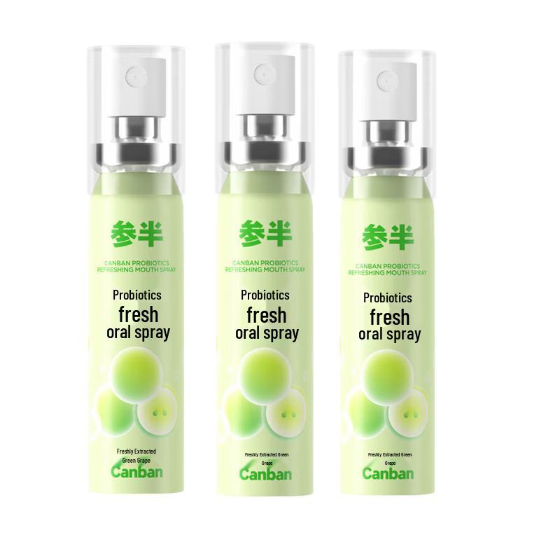 Can Ban Probiotic Fresh Grape Oral Spray