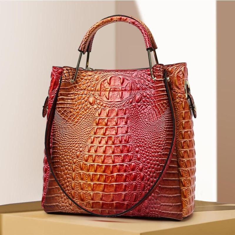 

Bucket Bag, High-end and Large Capacity Bag, Women s Retro and Simple Single Shoulder Tote Bag, Fashionable Commuting Handbag