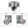 Reliable Temperature Control Shower Faucet with Zinc Alloy Mixing Valve