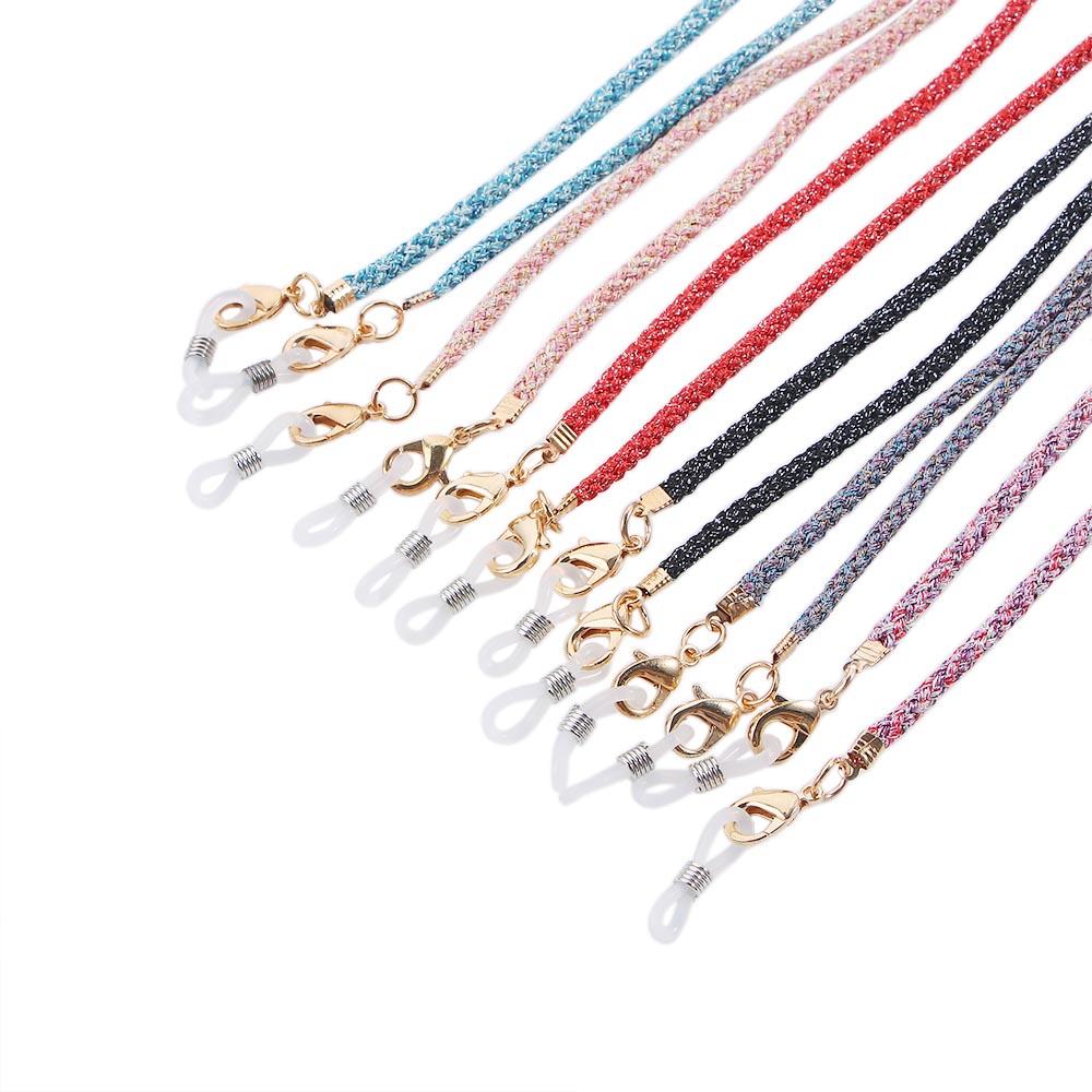 Nylon Rope Hanging Lanyard Anti-Slip Eyeglass Lanyard Mask Holder Strap Eyeglass Chains Neck Strap