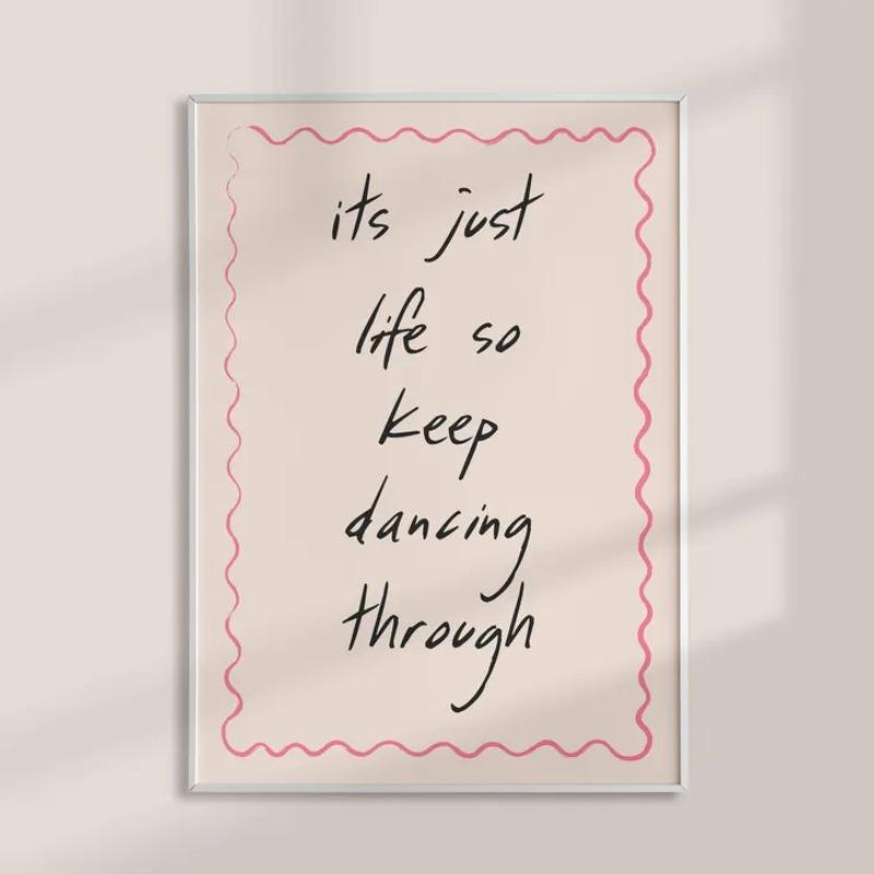 

1pc More Amor Por Favor Minimalist Poster Romantic Spanish Love Quotes Canvas Painting Cake Shop Coffee Shop Bookstore Decor 21cm×30cm NoFrame