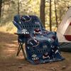 American football Theme Printed Blanket - Perfect for Couch, Bed, Travel & Outdoor Use | Machine Washable, Cozy & Durable.