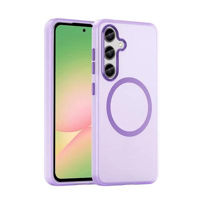 Husă Fashion Minimalistă Mată din Silicon pentru Magsafe pentru Samsung Galaxy A57 A37 A27 A17 A07 A56 A36 A26 A16 Încărcare Wireless Rezistentă la Șocuri Husă Bumper