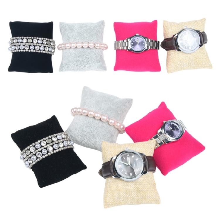 Wrist Chain Jewelry Display Pillows Practical Flannel Jewelry Cushions Sturdy Organizers For Home Or Store Decoration
