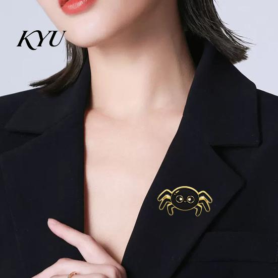 Costume Decorative Pins Halloween Enamel Brooch Pin, Cartoon Ghost Witch Hat Black Cat Backpack Embellishment Pin Spider Badge for Jackets Backpacks