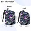 Murder Drones Cartoon Anime Backpack for Men Women Fashion Student Work Daypack TV Series College Canvas Bags Sports
