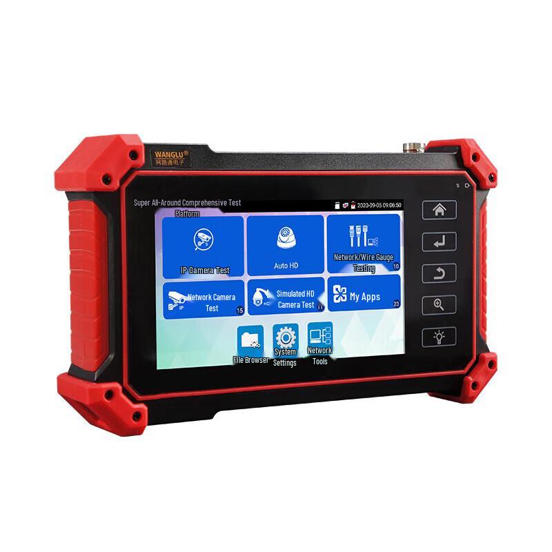 WANGLU Professional Network & Video Surveillance Tester CN plug (adapter included)
