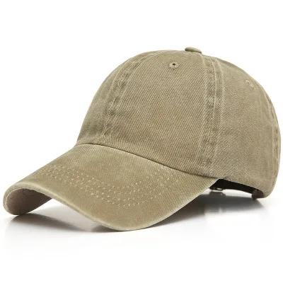 Custom Baseball Cap Vintage Distressed Washed Cotton Dad Hat Cotton Snapback Cap Hip Hop Baseball Cap Custom Logo