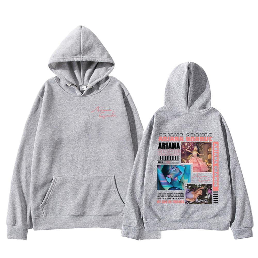 Ariana Grande Hoodies Glinda Die Gute Böse Pullover Männer Frauen Niedliche Kleidung Übergroßes Sweatshirt Neu Langarm Mode Kapuzenpullover