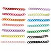 20-30pcs 5cm Metal Colorful Keychain Extension Chain Tail End Keyring Connector for Toys Dolls Pendants DIY Jewelry Findings