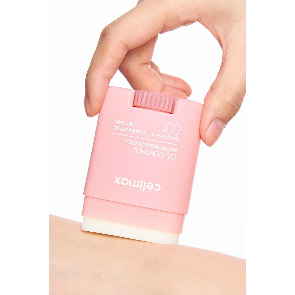 CELIMAX Bâton Solaire Matifiant Contrôle du Sébum SPF/PA++++ 50+, 19g