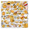 60/120 New Gudetama Graffiti Stickers Decorate Notebook Suitcase Guitar Waterproof Stickers