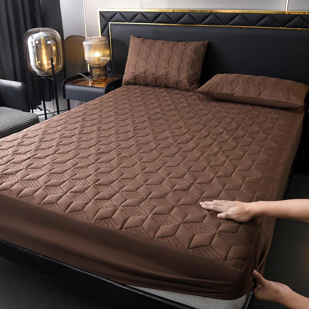 Gesteppter wasserdichter Spannbettlaken Matratzenschoner