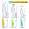 3 Piece Kids Kitchen Baking Knife Set, Safe To Use, Firm Grip, Serrated Edges, Kids Knife, Protects Little Chef's , Perfect For Cutting Food And Veget