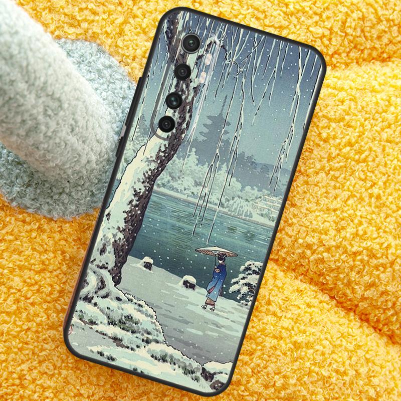 Japanese Ukiyo-e Art Case For Xiaomi 17 Pro Max 13 14 15 Ultra 13T 14T 15T Cover For POCO X7 X5 X6 F5 F6 F7 F8 Pro