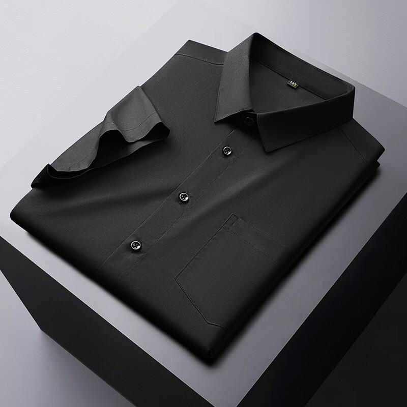 Men's Plus Size Cotton Short Sleeve Shirt