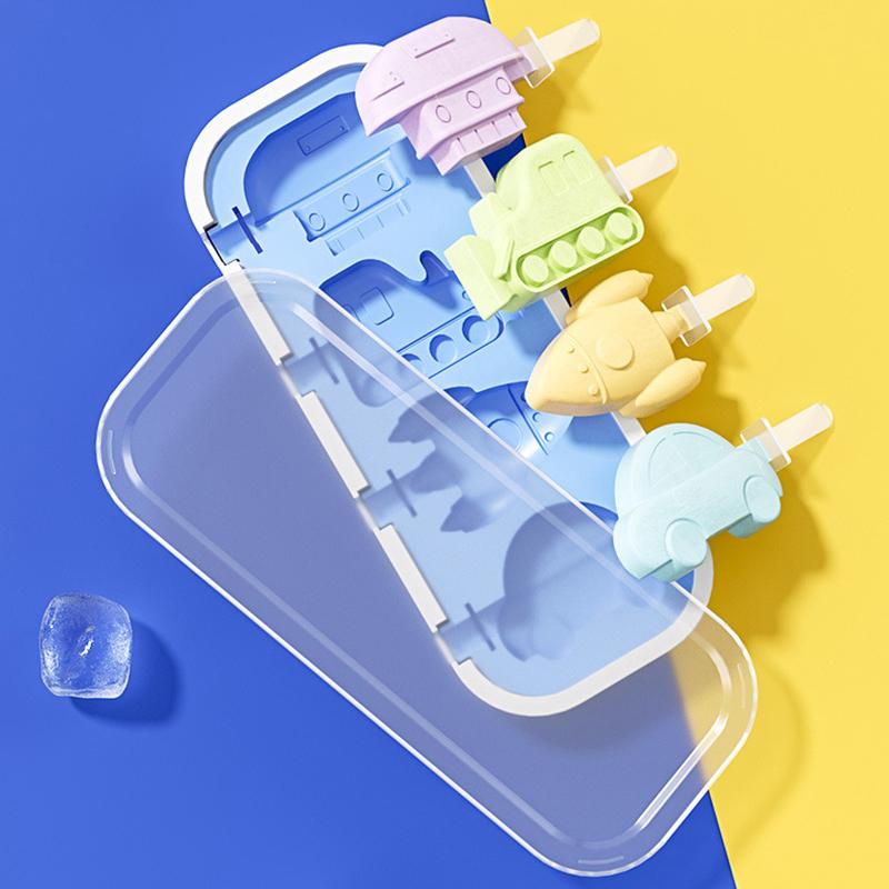 Stampo per Gelato in Silicone Sano Stampo per Ghiaccioli Facile Riutilizzabile Stampi per Ghiaccioli per Fare Fai da Te in Estate