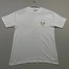 LSKD T Shirt Oversized Training White Short Sleeve Crew Neck Mens XS Unisex