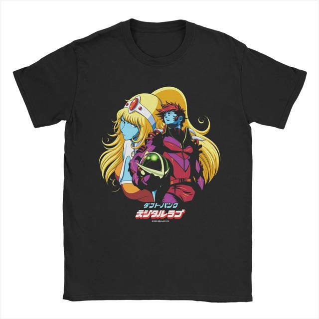 Camiseta Com Personagens De Anime Daft Punk Interstella 5555 XXL