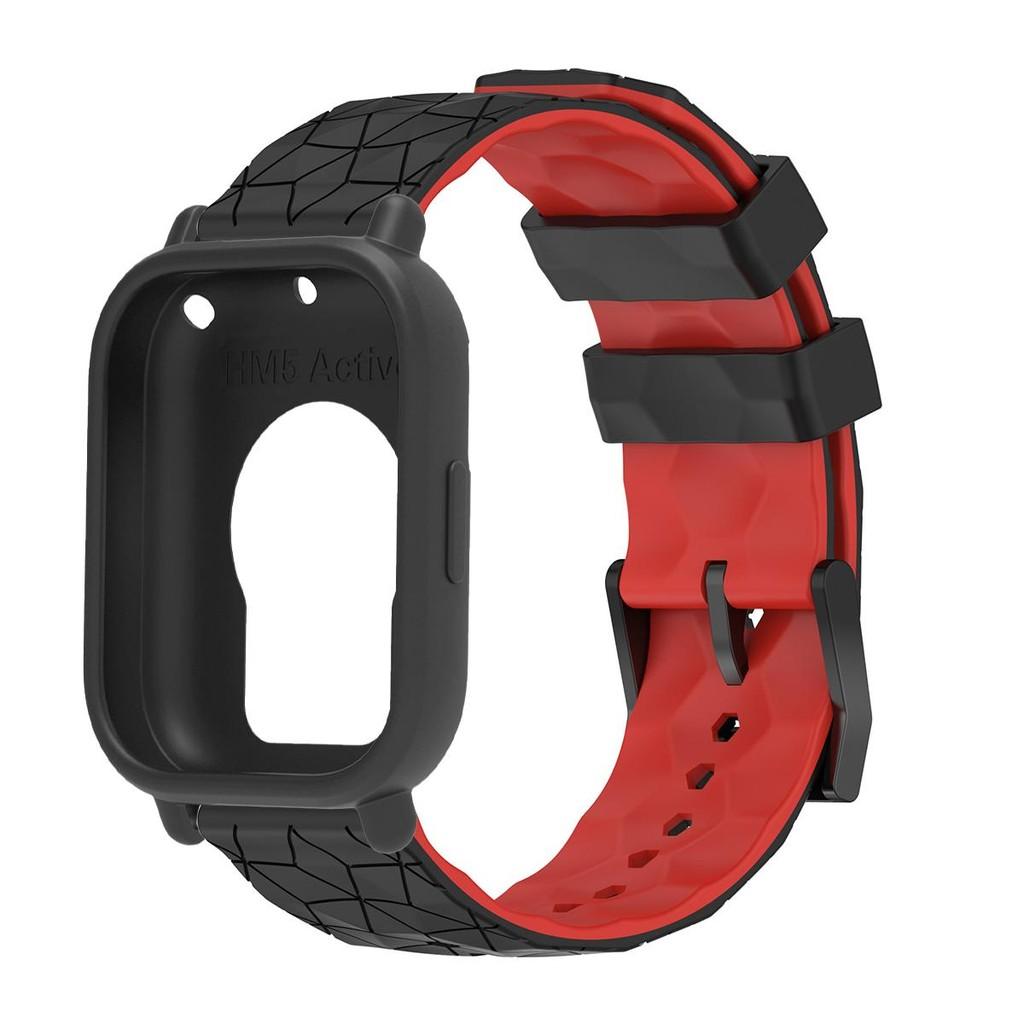 Protector Case+Silicone Strap for Xiaomi Redmi Watch 5 Active/5 Lite Anti-drop Cover Screen Soft Shell Breathable Sport Band