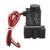 Fast Response Plastic Electric Solenoid Valve 12V DC 2 Position 2 Way Air Water OilG1 4