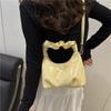 Fashion Pleated Handbag Women's Bag 2025 New Niche Design Chain Messenger Bag Spring and Summer High-end Shoulder Bag