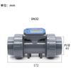 DN15-DN80 Digital Turbine Flow Meter Electronic LCD Display Flowmeter PVC Pipe Liquid Water for Farm Garden Irrigation Tools