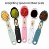 Digital Measuring Spoon Scale 0.1g Accurate 500g Capacity LCD Screen Portable Kitchen Food Scale for Baking Milk Powder Weighing
