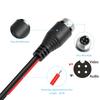 4-Pin Luftfahrtstecker Video Audio Verlängerungskabel für LKW Rückfahrkamera Sicherheit CCTV DVR Kabel
