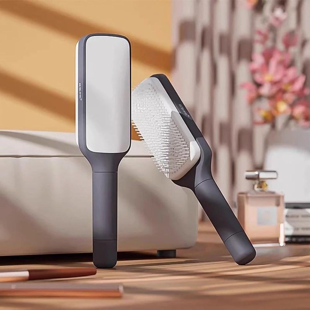 One Key Cleaning Airbag Hair Brush Rotatable Retractable Hair Comb Scalp Massage Brush for Women