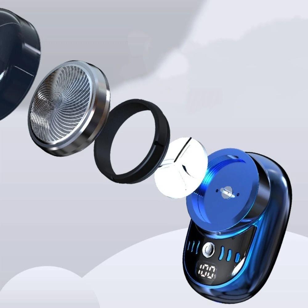 Rechargeable Wireless Shaver Portable Travel Razor Quick Charging Pocket Shaver Car