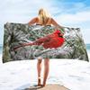Bird Beach Towels Quick Dry Microfiber Soft and Absorbent Bath Towel Outdoor Travel Oversized Large Beach Towel for Adults Kids
