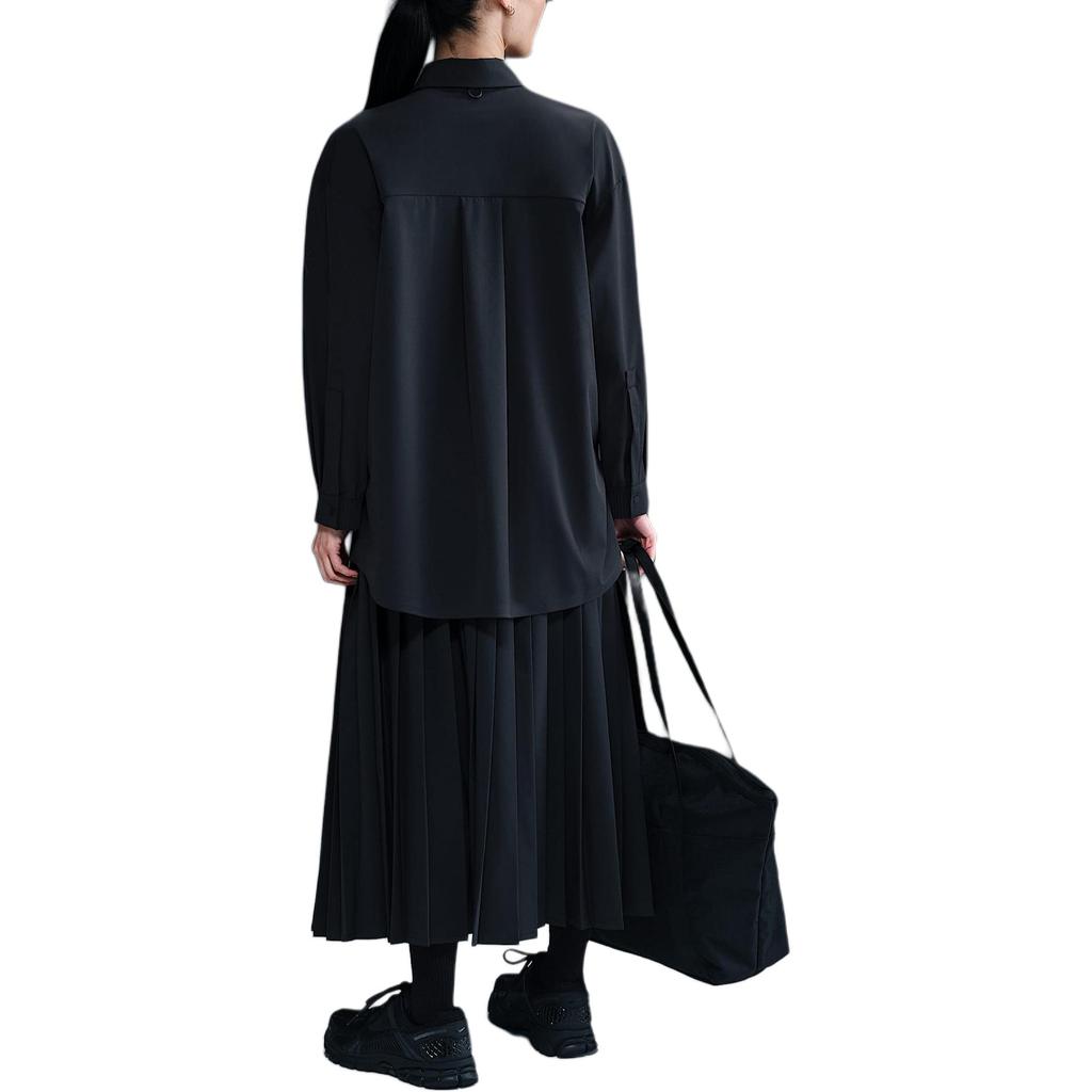 Nike Shirts Women's Black Lapel HQ0237-010